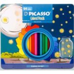 مداد رنگی 24 رنگ جلد فلزی پیکاسو - Image 2