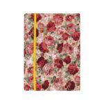 دفتر پارچه ای خط دار 17 در 25 سیب