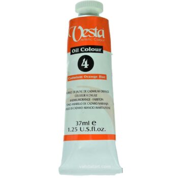 رنگ روغن مدل 4 Cadmium Orange Hue با حجم 37 میل