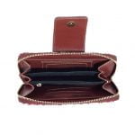کیف پول زیپ دار زنانه سیب - Image 2