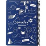 دفتر فرمول 100 برگ وزیری سیمی Geometry پونیکس