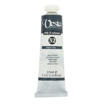 رنگ روغن وستا مدل  Paynes Gray 32 حجم 37 میلی لیتر