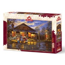 پازل 1000 تکه آرت پازل طرح Motorcyclist کد 5190