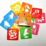 شابلون 12 تکه کمک آموزشی رسام تحریر