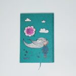 دفتر 100 برگ جلد سخت کلاسیک کد  D10354 - Image 4