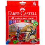 مداد رنگی کلاسیک ۴۸ رنگ جعبه مقوایی فابرکاستل
