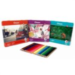 مداد رنگی 24 رنگ جلد فلزی بنیتو