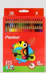 مداد رنگی 36 رنگ جلد مقوایی پنتر
