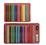 مداد رنگی کلاسیک 60 رنگ جعبه فلزی فابر کاستل