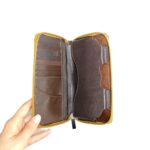 کیف جا کارتی چرمی کد 201