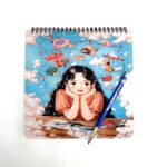 دفتر فانتزی 21*21 چاپگ