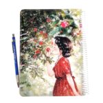 دفتر فنری خط دار وزیری CHAPAG