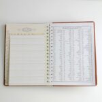 دفتر تلفن سیمی جلد چرم - Image 3