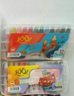 پاستل 12 رنگ جلد طلقی لووکی