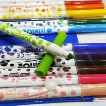 ماژیک رنگ آمیزی 12 رنگ کیفی 9281 اسکول فنس مدل WASHABLE