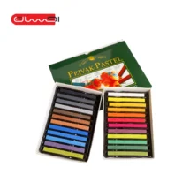 پاستل گچی 24 رنگ مدل POLYCHROMOS PASTEL پژواک