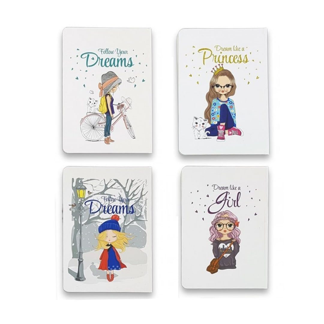 دفتر یادداشت فانتزی DREM پونیکس سایز A7 دفتر یادداشت فانتزی DREM پونیکس سایز A7