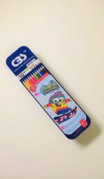 مداد رنگی 12 رنگ جلد فلزی CBS