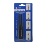 ست قلم فلزی کالیگرافی با ۴ نوک مختلف مدل CP-568