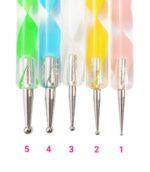 مجموعه 5 عددی قلم طراحی مدل داتینگ