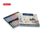 پاستل گچی 24 رنگ مدل Soft Pastels جلد مقوایی فابرکاستل کد 128324