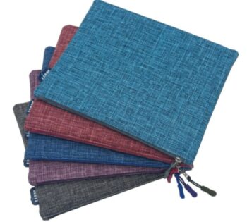 پاکت A4 زیپ دار پارچه ای لیام کد 3014 پاکت A4 زیپ دار پارچه ای لیام کد 3014