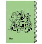 دفتر 100 برگ فانتزی سیمی مجلد الیپون