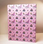 دفتر کلاسوری 100 برگ 26 حلقه ی سلفونی دوکا