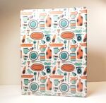 دفتر کلاسوری 100 برگ 26 حلقه ی سلفونی دوکا