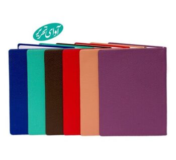 دفتر 100 برگ ته دوخت جلد چرمی دیپلمات آوای تحریر کد 299