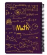 دفتر فرمول 100 برگ وزیری سیمی Math پونیکس