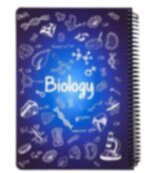 دفتر فرمول 100 برگ وزیری سیمی Biology پونیکس