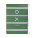 دفتر مشق وزیری 100 برگ کلاسیک سیمی SAM