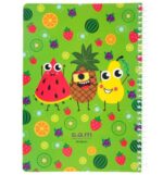 دفتر مشق وزیری 100 برگ فانتزی سیمی SAM