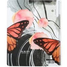 دفتر رحلی 160 برگ سیمی SAM