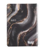 دفتر مشق وزیری پرفژدار (دیوایدر دار) 100 برگ سیمی SAM