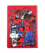 دفتر مشق وزیری 200 برگ سیمی SAM