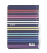 دفتر مشق وزیری پرفژدار (دیوایدر دار) 100 برگ سیمی SAM