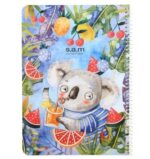 دفتر نقاشی وزیری 40 برگ سیمی SAM