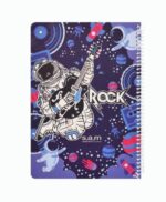 دفتر مشق وزیری 100 برگ فانتزی سیمی SAM