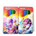 مداد رنگی 12 رنگ جلد فلزی فکتیس