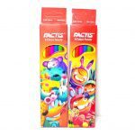 مداد رنگی 6 رنگ جلد مقوایی فکتیس