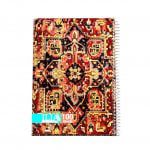 دفتر مشق 100 برگ سیمی سلفونی کلاسیک ILIA کد 111