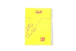 دفتر مشق 100 برگ سیمی کلاسیک پرسی الوان ILIA کد 103