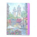 دفتر سه خط زبان انگلیسی 50 برگ سیمی دوکا