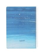 دفتر مشق وزیری 200 برگ سیمی SAM