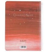دفتر رحلی 100 برگ سیمی SAM