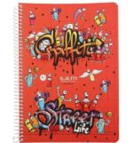 دفتر زبان انگلیسی 100 برگ سیمی SAM