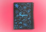 دفتر فرمول 100 برگ رحلی جلد طلقی Physics پونیکس