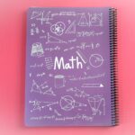 دفتر فرمول 100 برگ رحلی جلد طلقی Math پونیکس